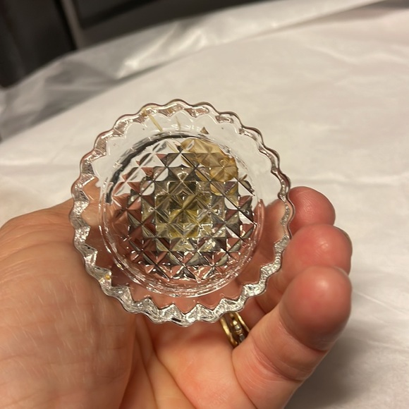 Vintage crystal and pewter horses head paperweight - Picture 6 of 8